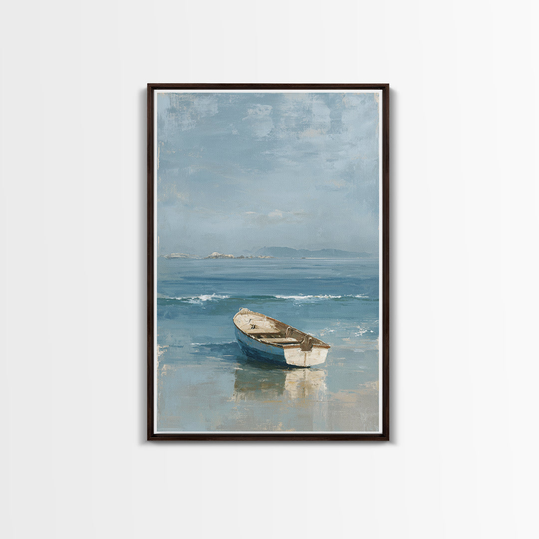 Hotel Coastal Landscape Canvas Print, Master Bedroom, Wall Decal, Bedroom Decor, Fine Art, Sanctuary, Wall Decor Bedroom, MAS-2x3-29