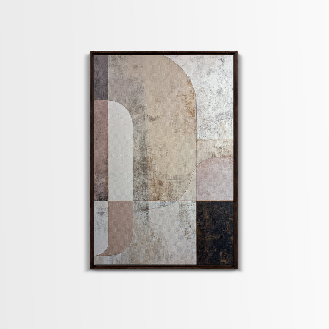 Large Cream Abstract Canvas Print, Master Bedroom, Bedroom Wall Decor, Bedroom Decor, Abstract Art, Sanctuary 449, MAS-2x3-49
