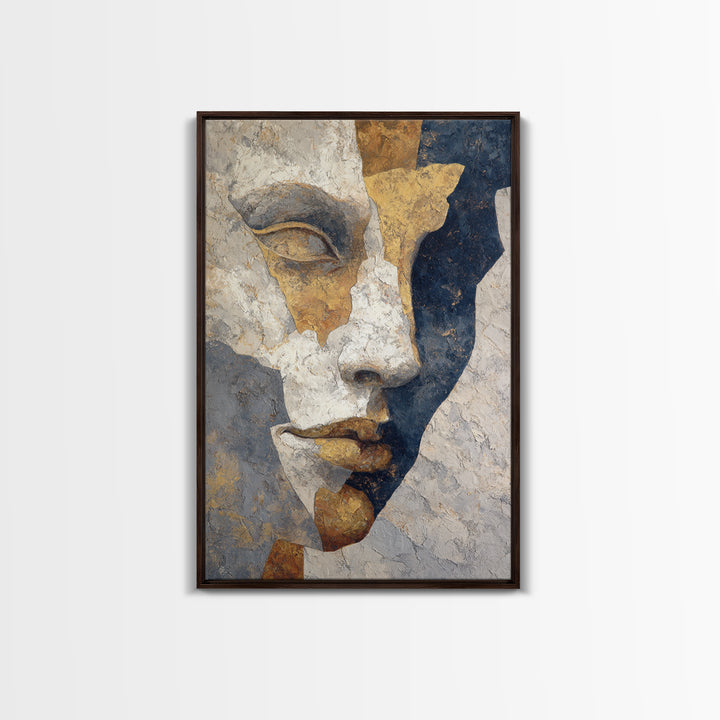 Classical Reclining Figure Implied Through Line Art Canvas Print, Master Bedroom, Printable Wall Art, Bedroom Decor, Sanctuary, MAS-2x3-54