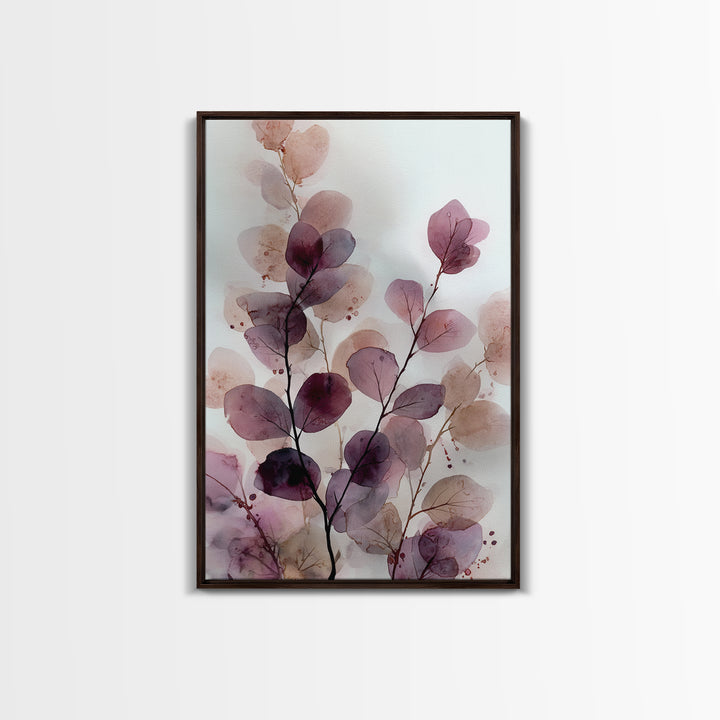 Blush and Taupe Cloudscape Canvas Print, Master Bedroom, Canvas Print, Bedroom Decor, Abstract Art, Sanctuary, MAS-2x3-62