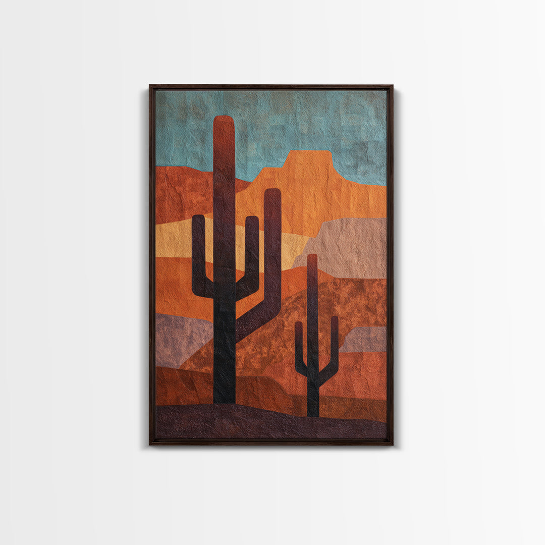 Quiet Desert Dusk Canvas Print, Master Bedroom, Wedding Decor, Bedroom Decor, Fine Art, Sanctuary, Rustic Home Decor, MAS-2x3-66