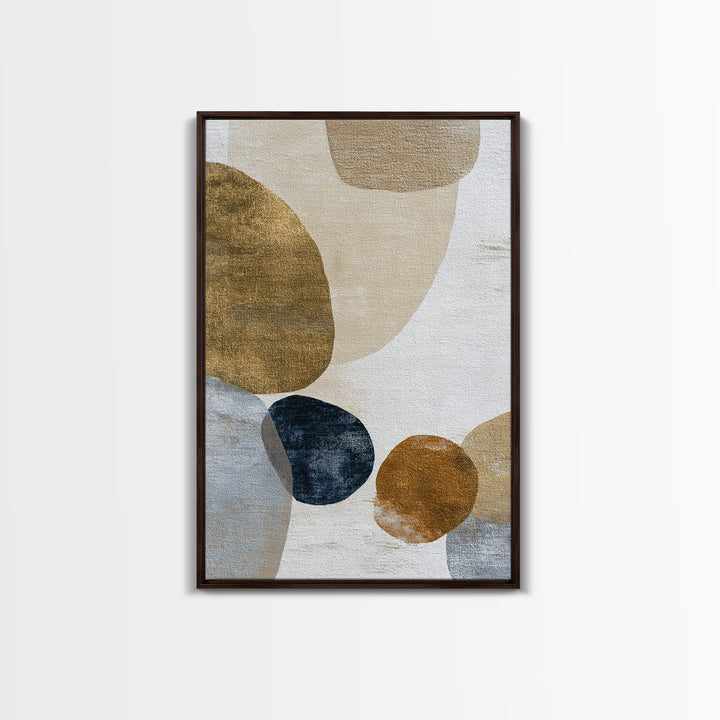 Soft Abstract Linen Texture Framed Canvas Print, Master Bedroom, Set of 2 Prints, Bedroom Decor, Fine Art, Sanctuary, MAS-2x3-83