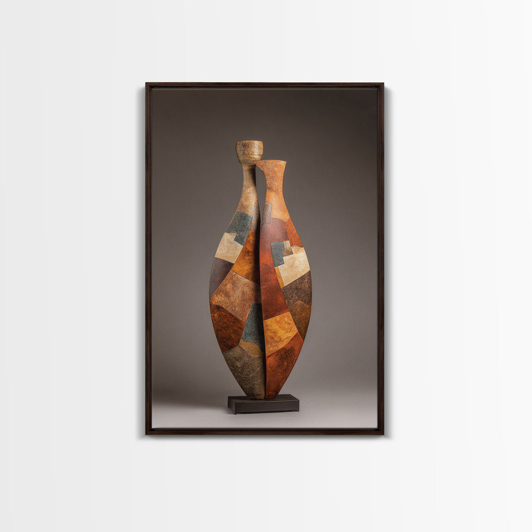 Quiet Desert Dusk Framed Canvas Print, Master Bedroom, Bedroom Wall Art, Bedroom Decor, Oil Painting, Sanctuary, Signs for Home, MAS-2x3-90