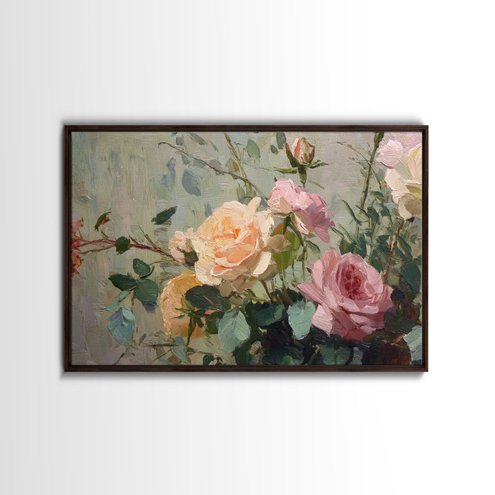 Warm Candlelit Still Life Framed Canvas Print, Master Bedroom, Living Room Prints, Bedroom Decor, Fine Art, Sanctuary, MAS-3x2-28