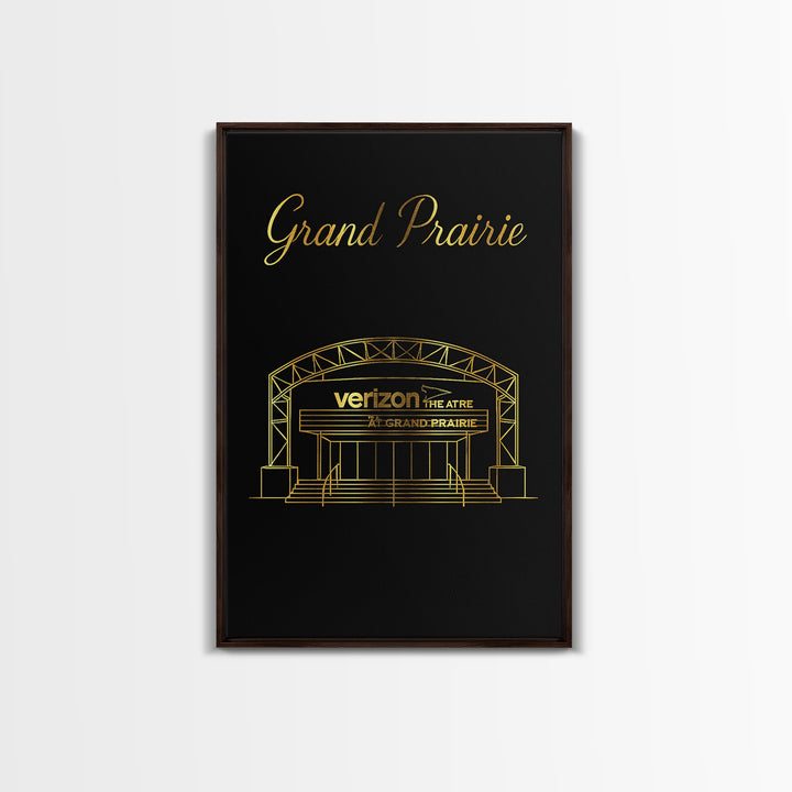Grand Rapids Travel Poster, Canvas Print, Gold Outline Poster Art, Grand Rapids Poster Print, Living Room Wall Art, Vintage City Art