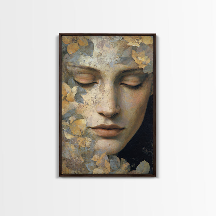 Tea Bowl and Steam Canvas Print, Meditation Art, Contemporary Art, Living Room Decor, Fine Art, Stillness, Modern Decor, MED-2x3-77