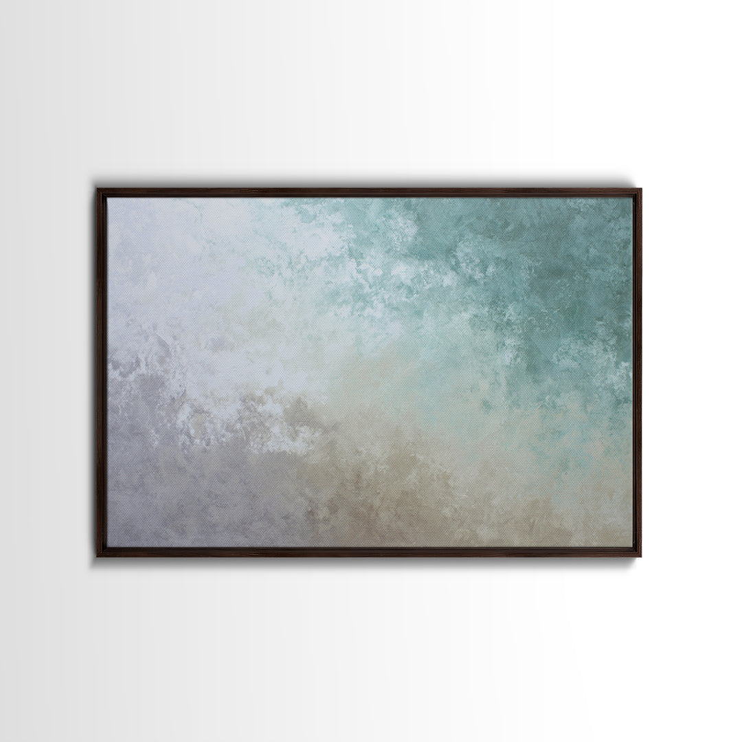 Soft Chakra Color Gradient Without Symbols Overload Canvas Print, Meditation Art, Neutral Wall Art, Living Room Decor, MED-3x2-62