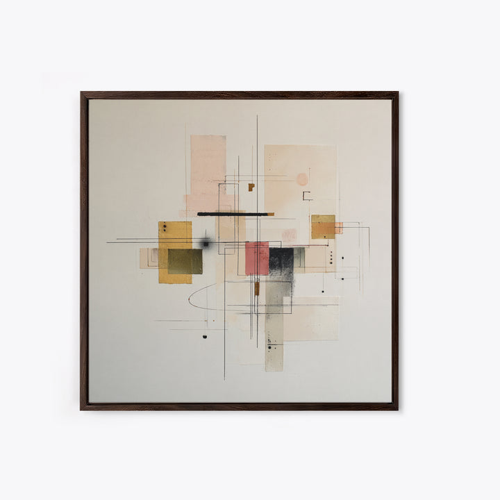 Minimal Cat Line Drawing Canvas Print, Minimalist Art, Digital Wall Art, Living Room Decor, Abstract Art, Minimal, MIN-1x1-23