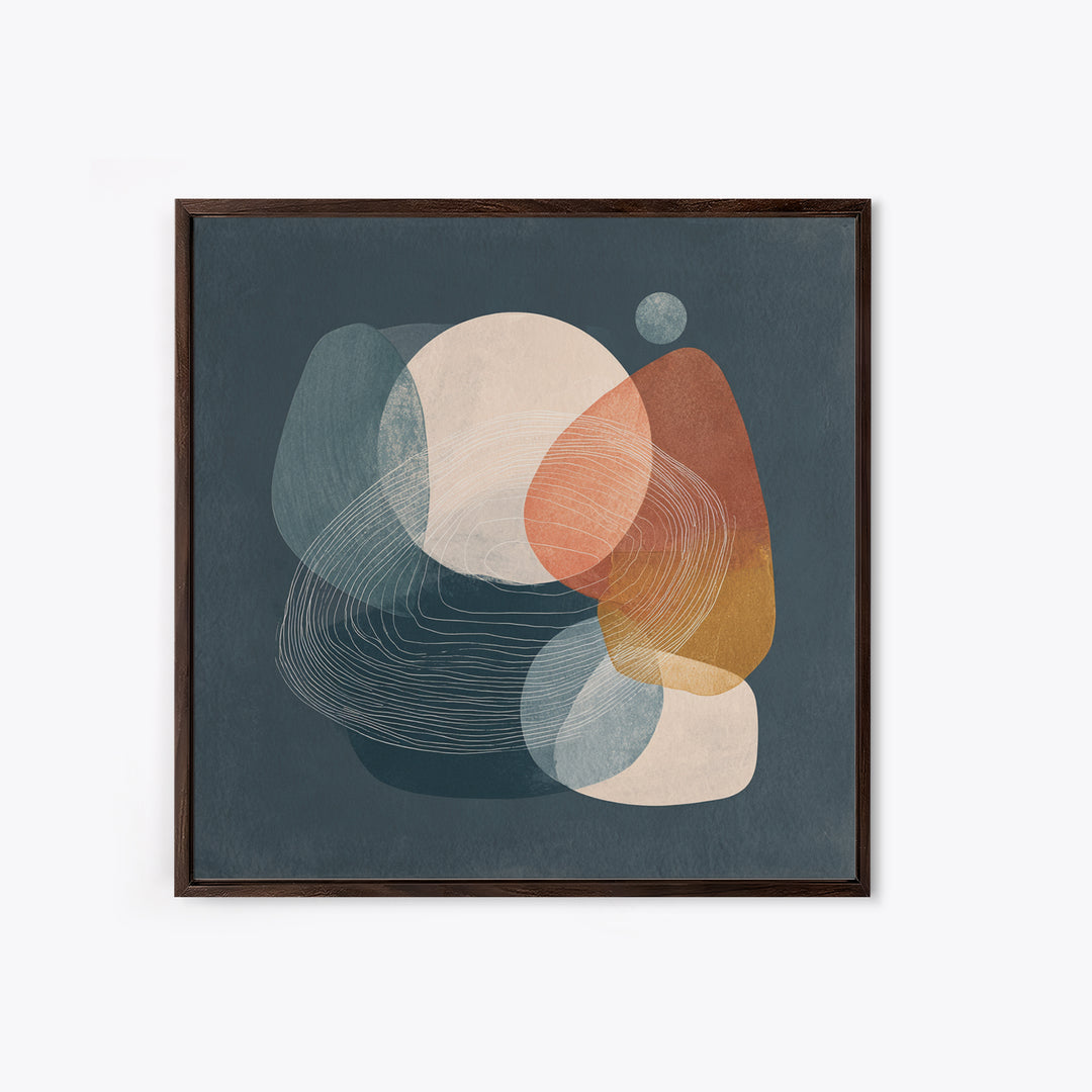 Minimal Abstract Wave Line Canvas Print, Minimalist Art, Minimalist Decor, Living Room Decor, Minimal, Digital Wall Art, MIN-1x1-85