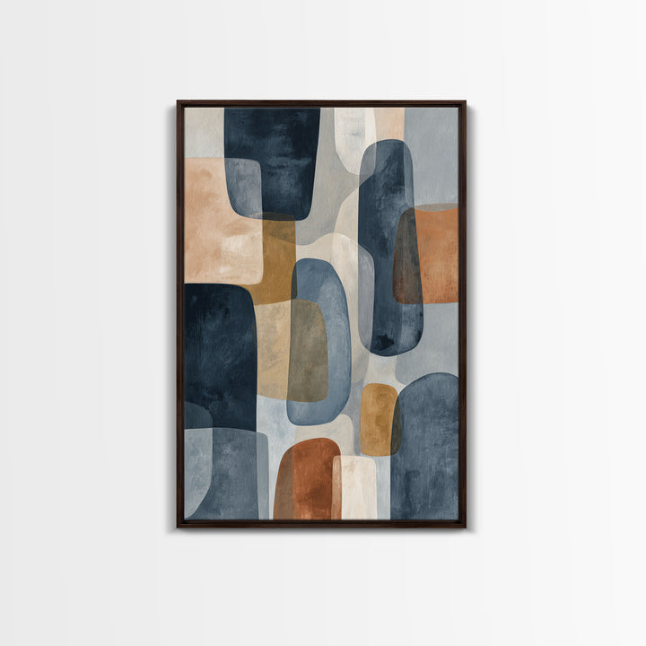 Quiet Stone Stack Canvas Print, Minimalist Art, Abstract Art, Living Room Decor, Minimal, Modern Art, Minimalist Wall Art, MIN-2x3-67