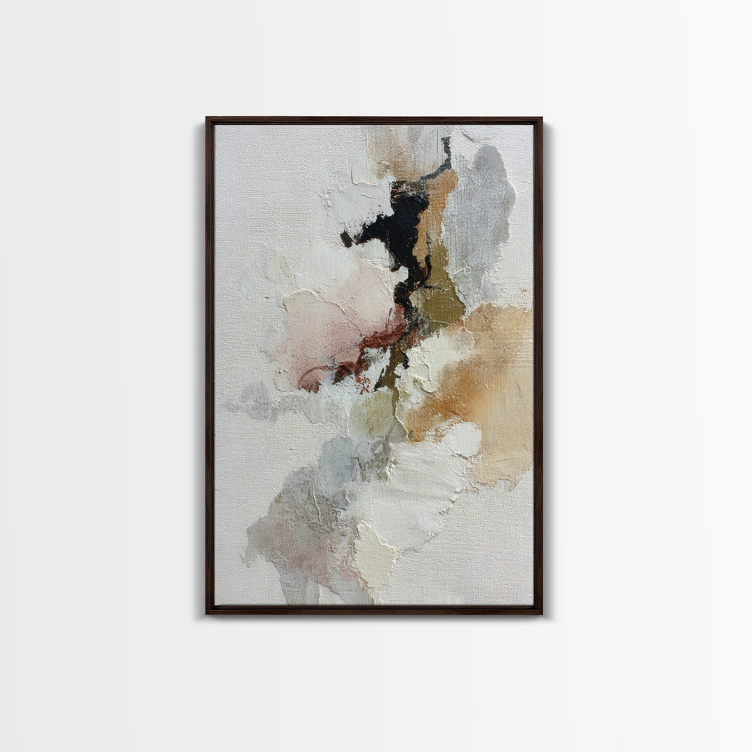 Small Cloud Study Canvas Print, Minimalist Art, Living Room Decor, Minimal, Modern Decor, Fine Art Print, Statement Artwork, MIN-2x3-77