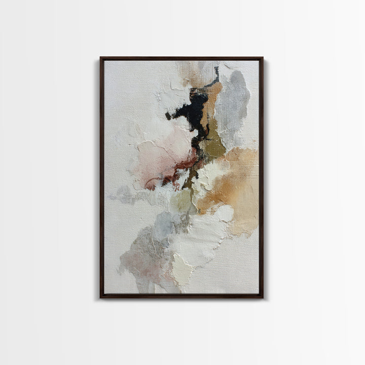 Small Cloud Study Canvas Print, Minimalist Art, Living Room Decor, Minimal, Modern Decor, Fine Art Print, Statement Artwork, MIN-2x3-77