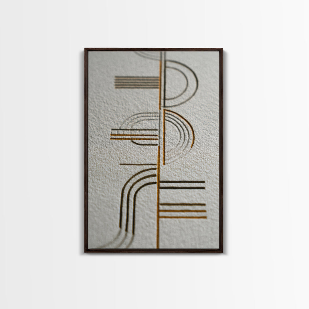 Minimal Cat Line Drawing Canvas Print, Minimalist Art, Movie Poster, Living Room Decor, Abstract Art, Minimal, Modern Wall Art, MIN-2x3-79
