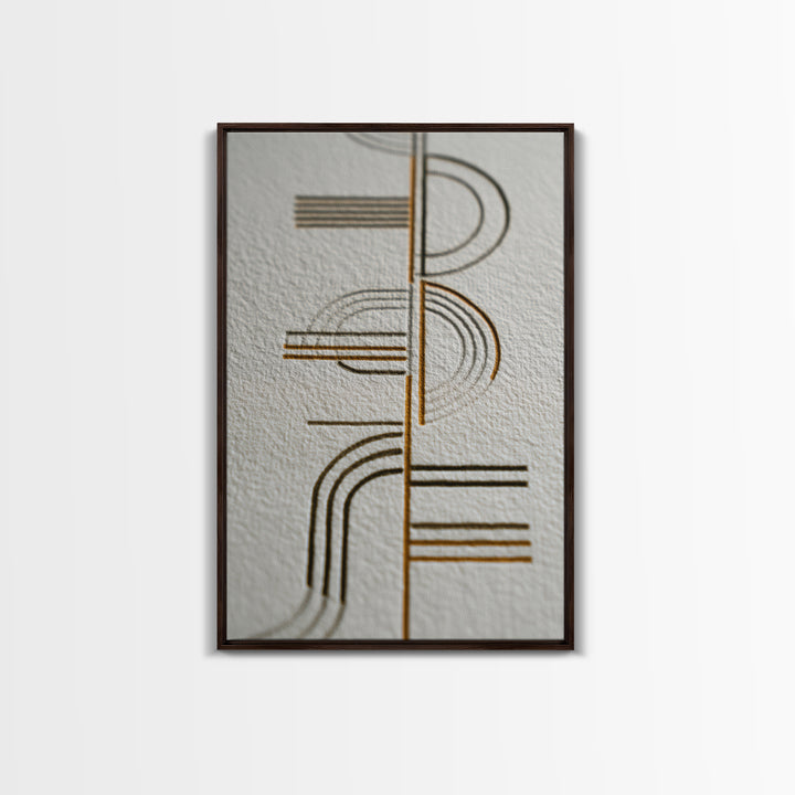Minimal Cat Line Drawing Canvas Print, Minimalist Art, Movie Poster, Living Room Decor, Abstract Art, Minimal, Modern Wall Art, MIN-2x3-79
