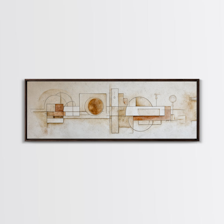 Minimal Cat Line Drawing Framed Canvas Print, Minimalist Art, Gallery Decor, Living Room Decor, Fine Art, Minimal, Wall Art, MIN-3x1-15