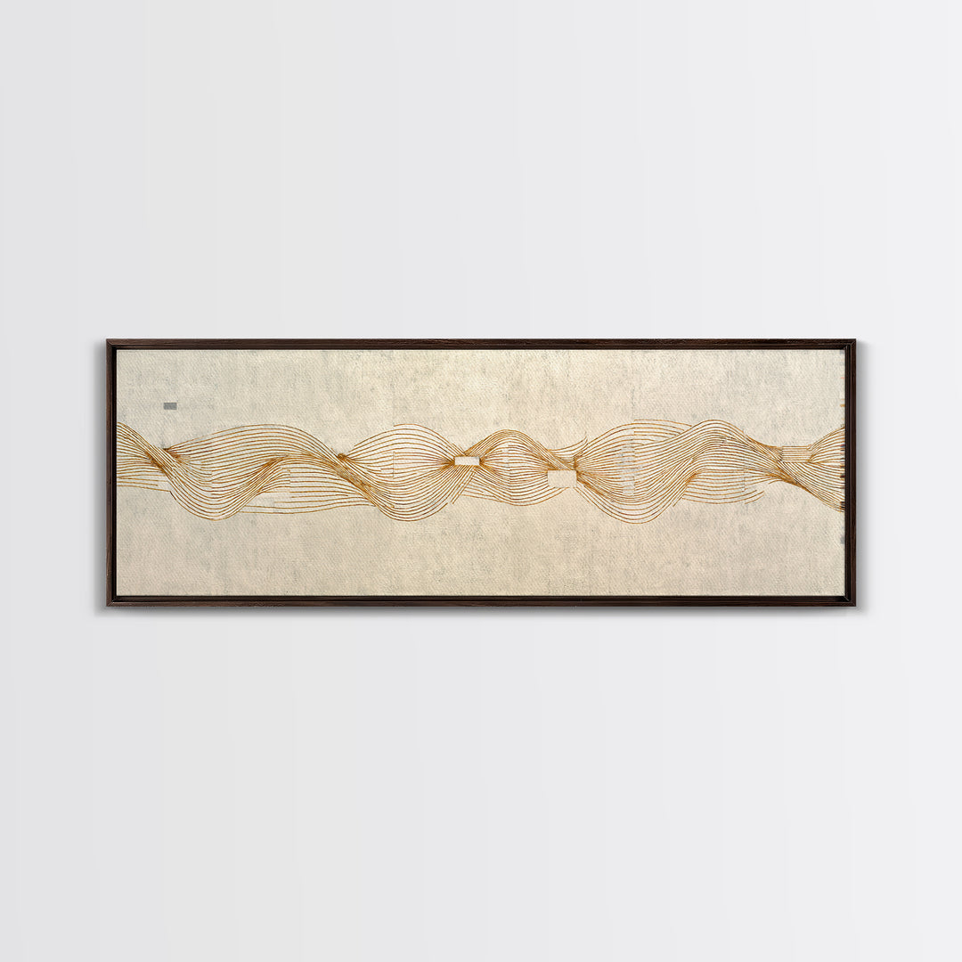 Minimal Cat Line Drawing Framed Canvas Print, Minimalist Art, Digital Wall Art, Living Room Decor, Abstract Art, Minimal, MIN-3x1-87