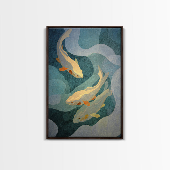 Dolphins Leaping Through Sunlit Waves Canvas Print, Marine Life Art, Coastal Home Decor, Living Room Decor, Fine Art, Marine, MLA-2x3-39