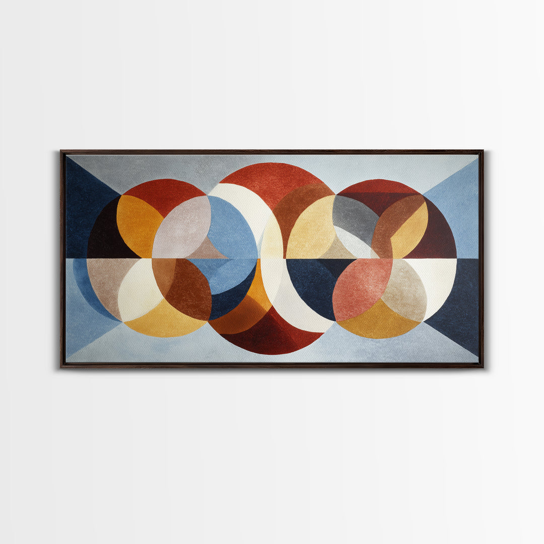 Retro Cocktail Glasses Canvas Print, Midcentury Modern Art, Digital Art, Living Room Decor, Abstract Art, Retro, MMA-2x1-98