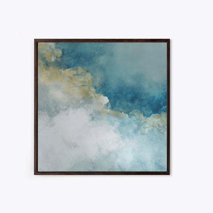 Subtle Marble Texture Canvas Print, Medical Office Art, Medical Art, Office Decor, Watercolor Art, Calm, Biology Art, MOA-1x1-19