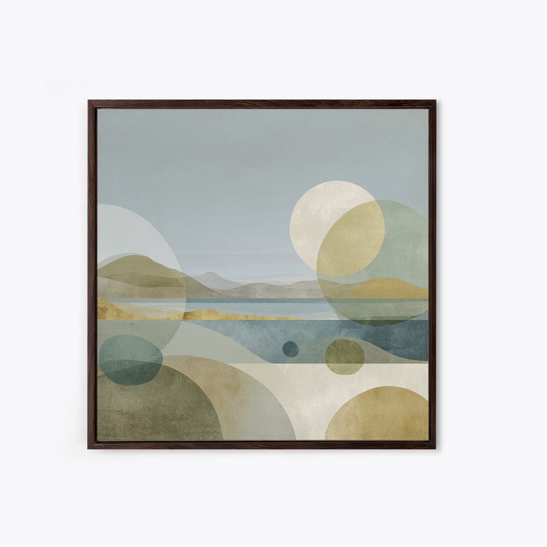 Clean Geometric Composition Canvas Print, Medical Office Art, Neutral Decor, Office Decor, Fine Art, Calm, Wall Art, Home Decor, MOA-1x1-82