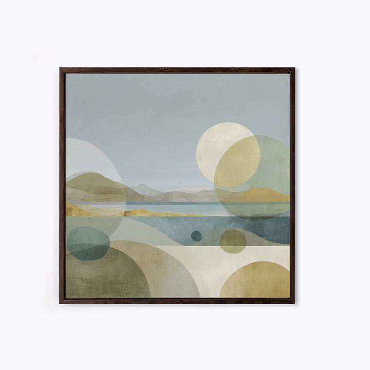 Clean Geometric Composition Canvas Print, Medical Office Art, Neutral Decor, Office Decor, Fine Art, Calm, Wall Art, Home Decor, MOA-1x1-82