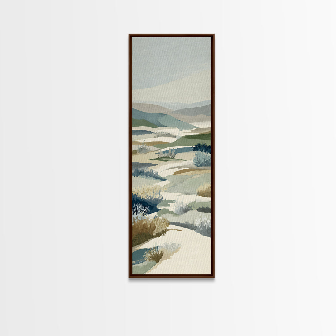 Clean Geometric Composition Canvas Print, Medical Office Art, Anatomy Art, Office Decor, Fine Art, Calm, Statement Artwork, MOA-1x3-22