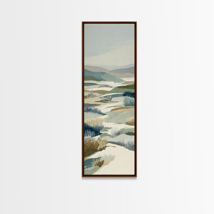 Clean Geometric Composition Canvas Print, Medical Office Art, Anatomy Art, Office Decor, Fine Art, Calm, Statement Artwork, MOA-1x3-22
