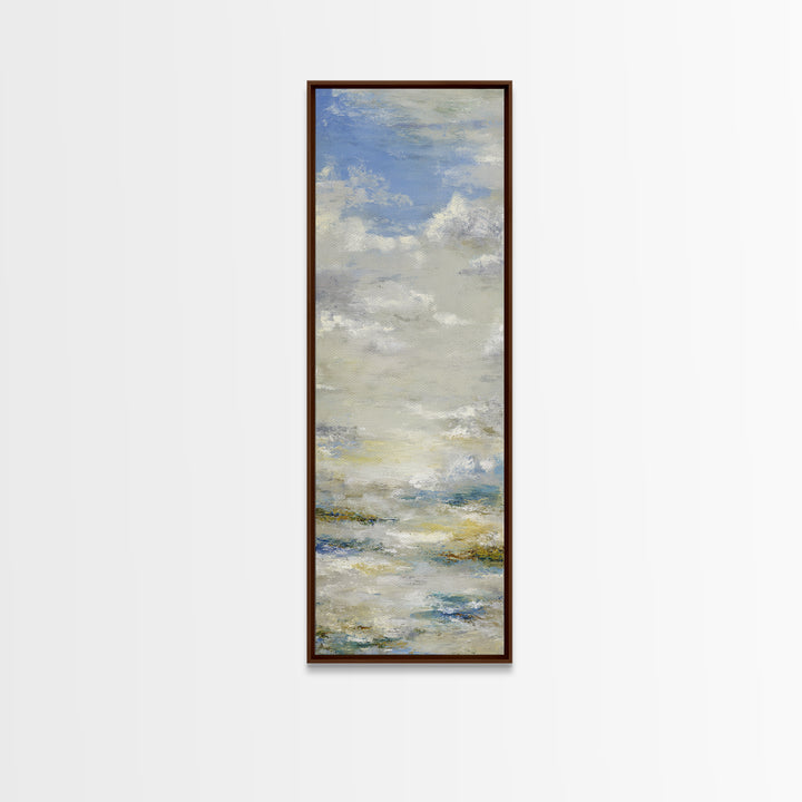 Soft Mountain Landscape Canvas Print, Medical Office Art, Biology Art, Office Decor, Fine Art, Calm, Art Print, Room Decor, MOA-1x3-38