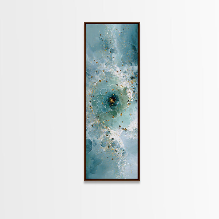 Abstract Healing Spiral Canvas Print, Medical Office Art, Medical Decor, Office Decor, Calm, Science Art, Neuroscience Art, MOA-1x3-51