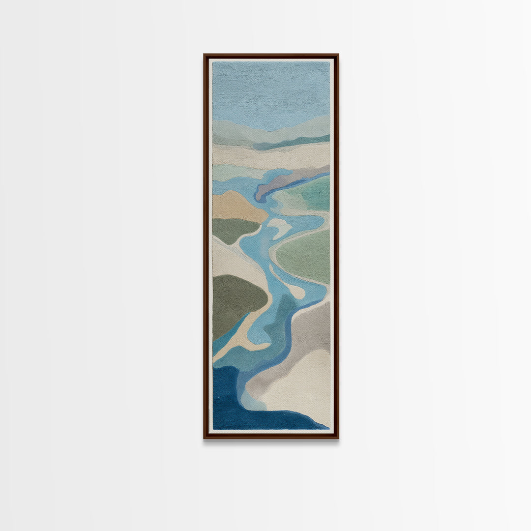 Simple Line Figure Canvas Print, Medical Office Art, Medical School, Office Decor, Fine Art, Calm, Minimalist Decor, MOA-1x3-78