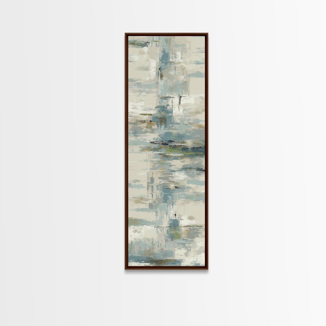 Clean Geometric Composition Canvas Print, Medical Office Art, Fine Art Print, Office Decor, Abstract Art, Calm, Wall Decor, MOA-1x3-94