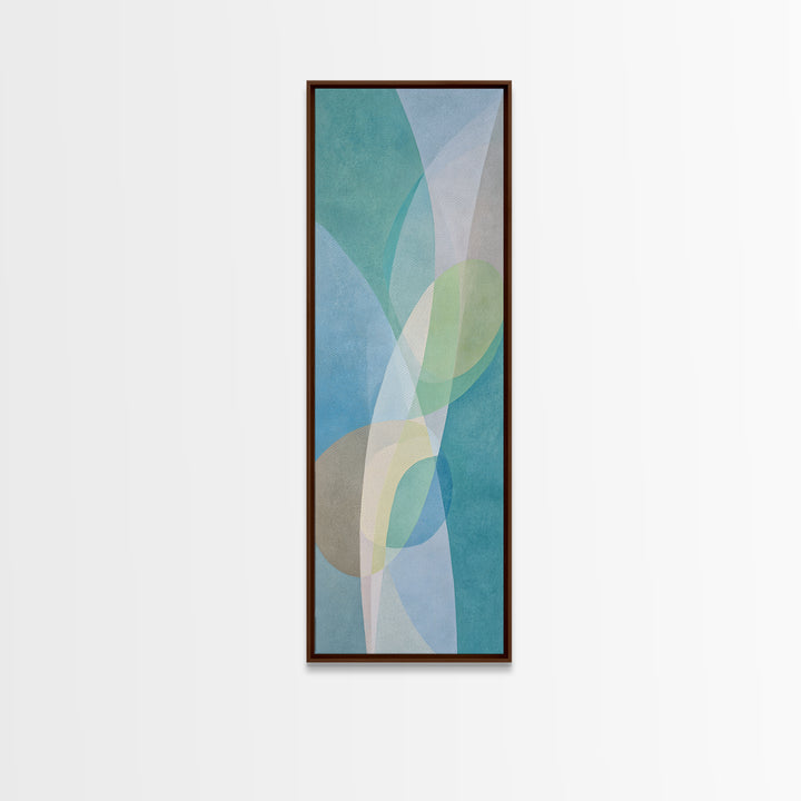 Abstract Healing Spiral Canvas Print, Medical Office Art, Nurse Wall Art, Office Decor, Abstract Art, Calm, Room Decor, MOA-1x3-99