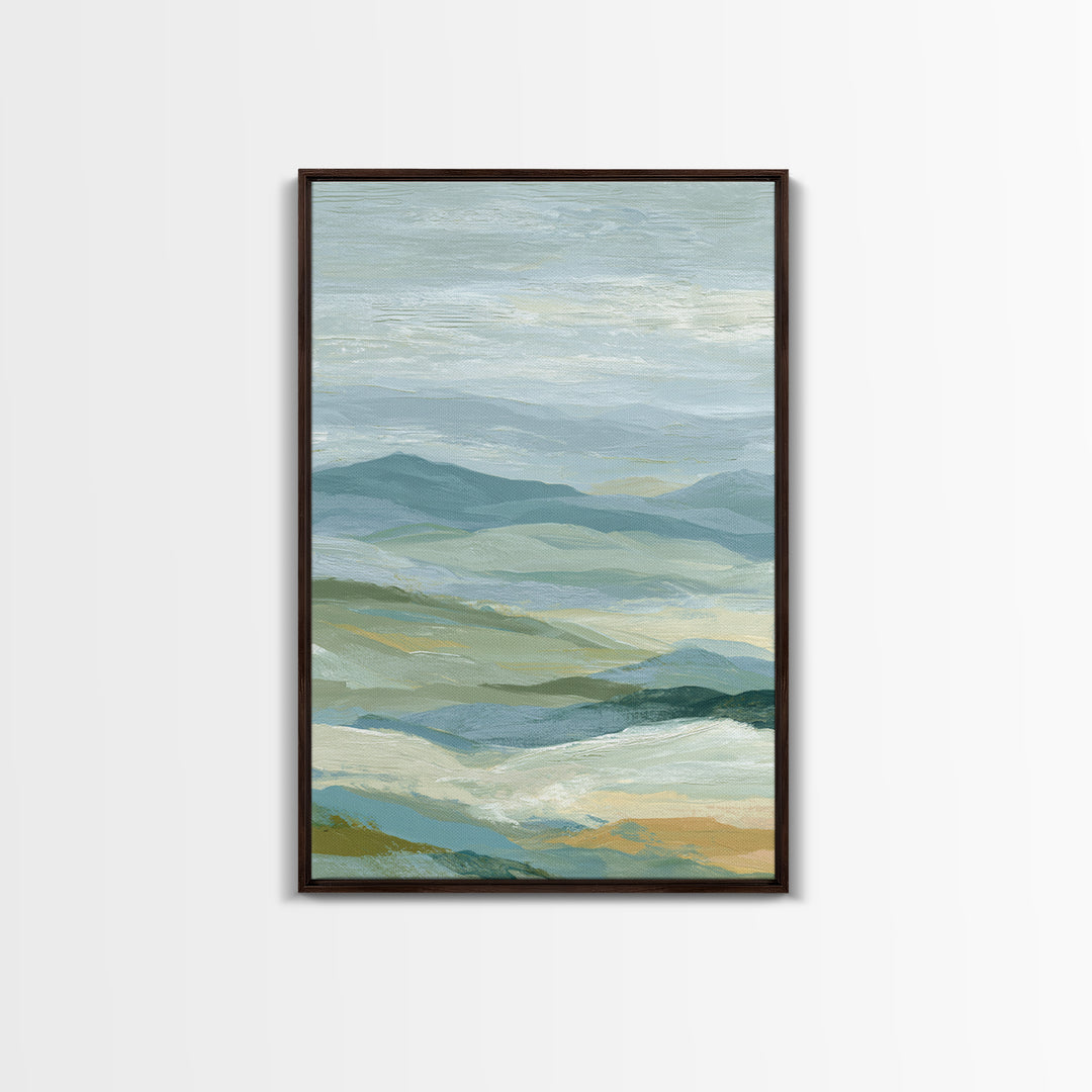 Fresh Citrus and Leaves for Bright Optimism Framed Canvas Print, Medical Office Art, Neutral Decor, Office Decor, Abstract Art, MOA-2x3-56