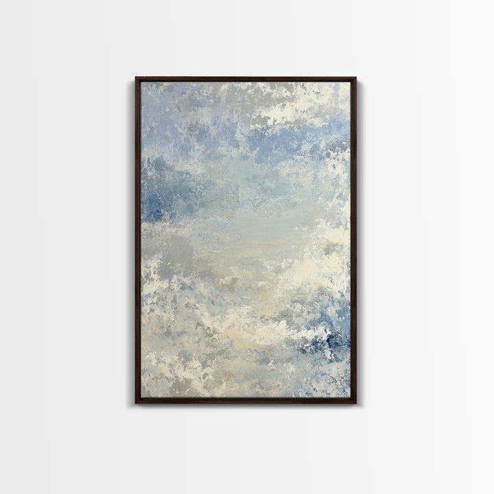 Subtle Marble Texture Framed Canvas Print, Medical Office Art, Printable Art, Office Decor, Fine Art, Calm, Medical Wall Art, MOA-2x3-75