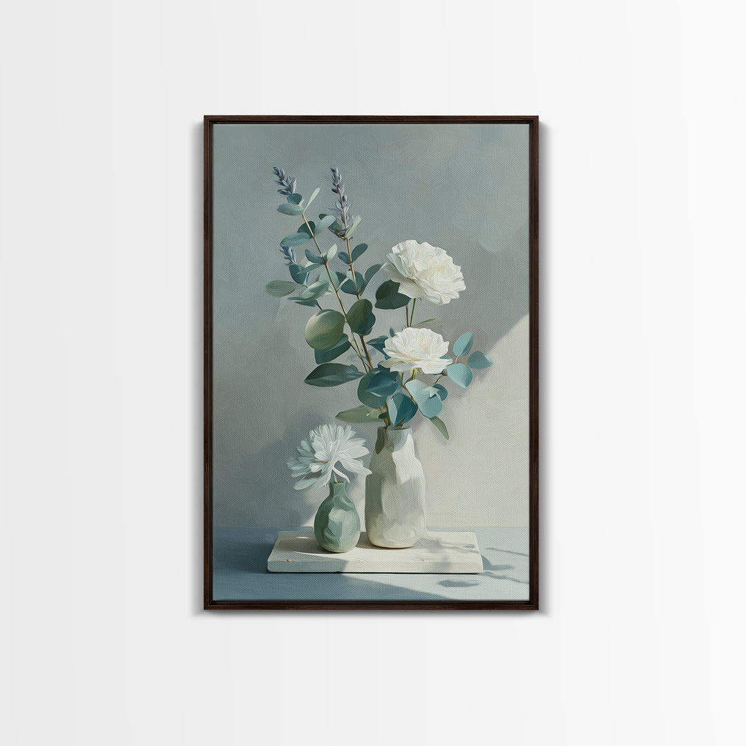Lavender Botanical Still Life Canvas Print, Medical Office Art, Printable Card, Office Decor, Fine Art, Calm, School Nurse Art, MOA-2x3-77