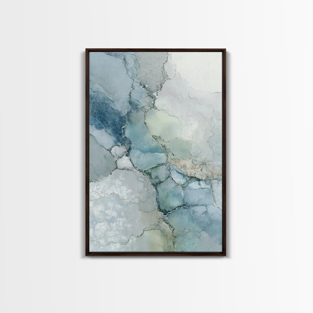 Subtle Marble Texture Canvas Print, Medical Office Art, Printable Card, Office Decor, Fine Art, Calm, School Nurse Art, MOA-2x3-99
