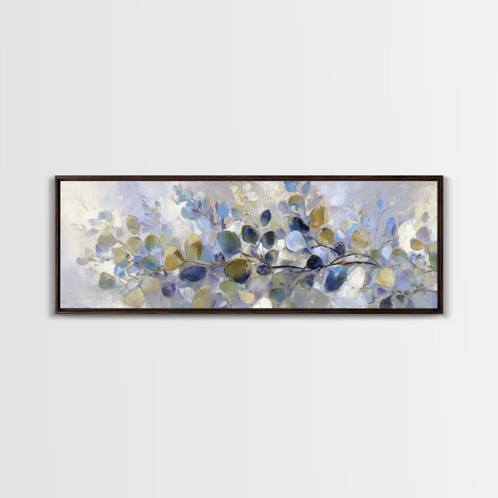 Lavender Botanical Still Life Canvas Print, Medical Office Art, Dental Office Decor, Office Decor, Oil Painting, Calm, MOA-3x1-13