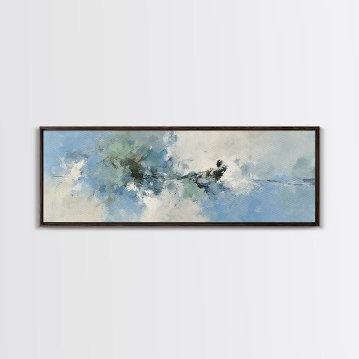 Simple Line Figure Framed Canvas Print, Medical Office Art, Printable Card, Office Decor, Fine Art, Calm, School Nurse Art, MOA-3x1-58