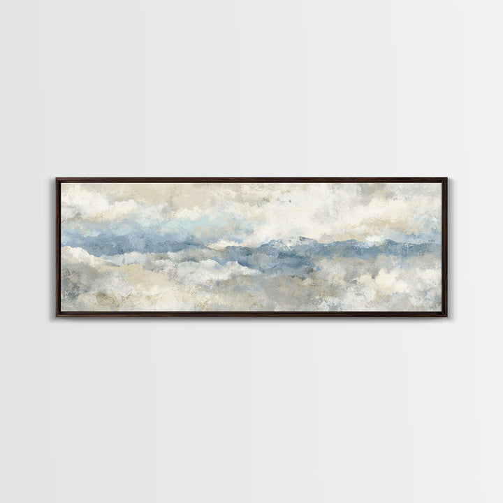 Subtle Marble Texture Framed Canvas Print, Medical Office Art, Wall Art, Office Decor, Fine Art, Calm, Printable Card, MOA-3x1-59