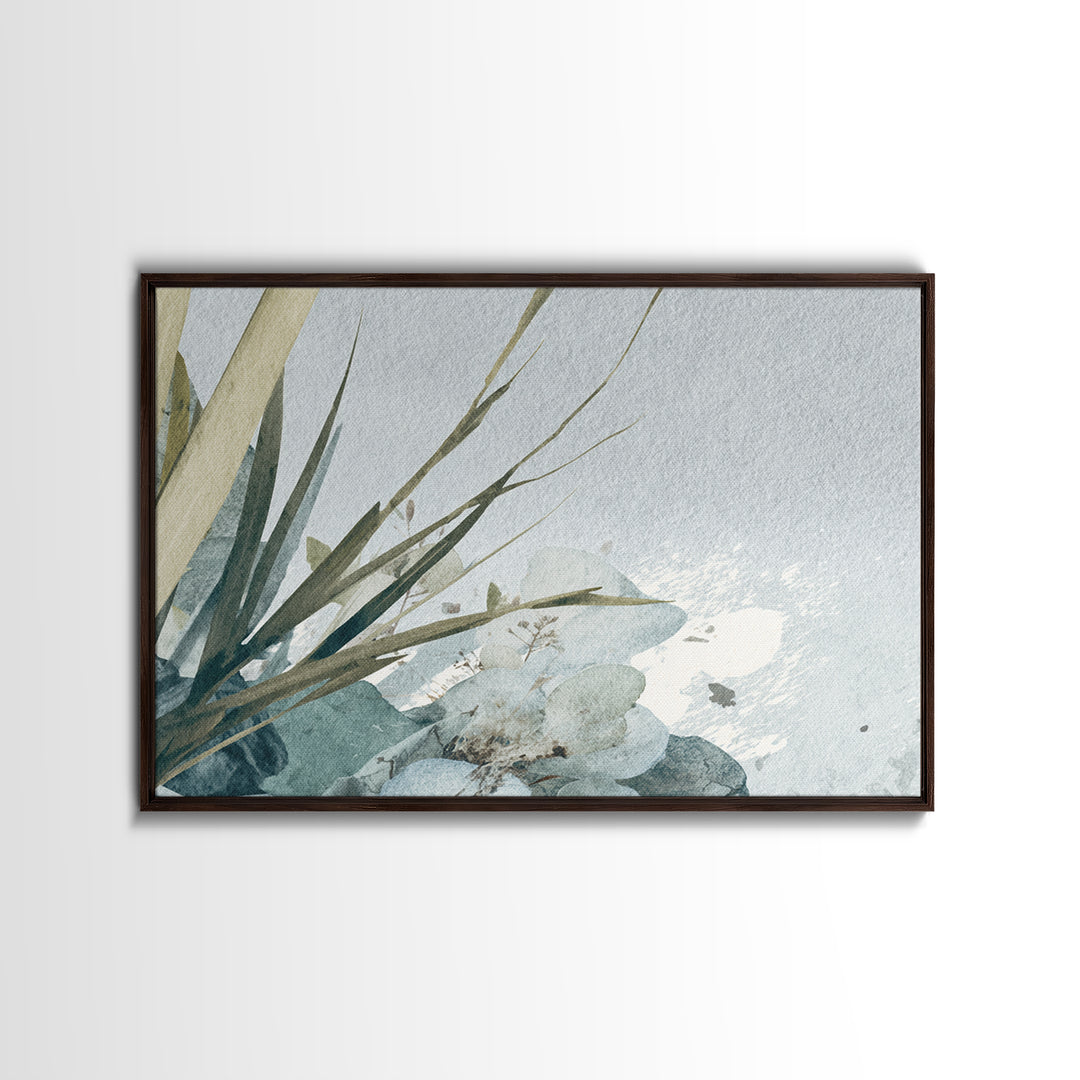 Clean Geometric Composition Canvas Print, Medical Office Art, Printable Card, Office Decor, Abstract Art, Calm, MOA-3x2-38