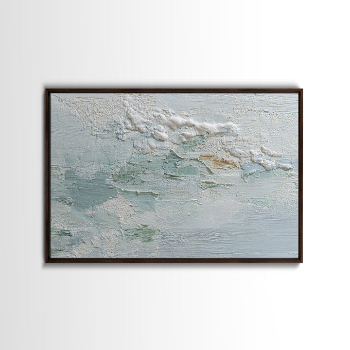 Clean Geometric Composition Framed Canvas Print, Medical Office Art, Healthcare Wall Art, Office Decor, Abstract Art, Calm, MOA-3x2-86