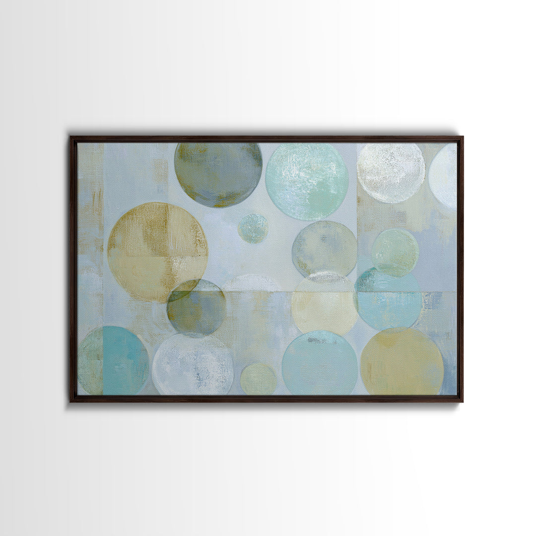 Abstract Cells and Circles as Soothing Pattern Canvas Print, Medical Office Art, Medical Office Decor, Office Decor, Calm, MOA-3x2-9