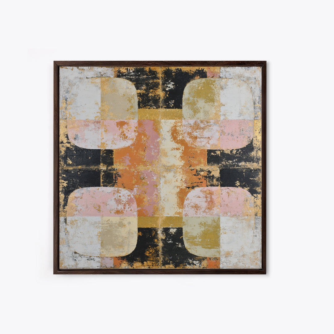 Large Marble Texture Abstract Framed Canvas Print, Modern Art, Printable Art, Living Room Decor, Abstract Art, Modern, MOD-1x1-64