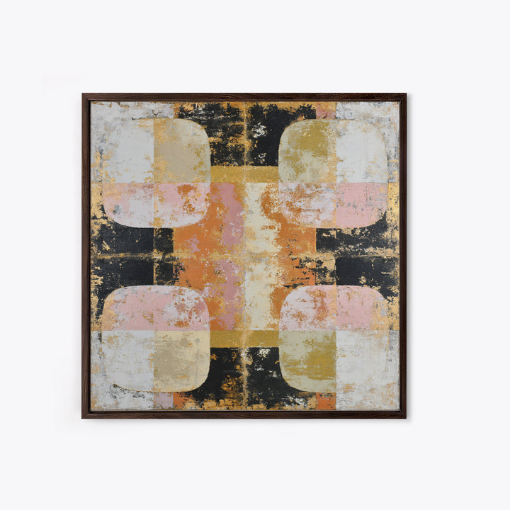 Large Marble Texture Abstract Framed Canvas Print, Modern Art, Printable Art, Living Room Decor, Abstract Art, Modern, MOD-1x1-64
