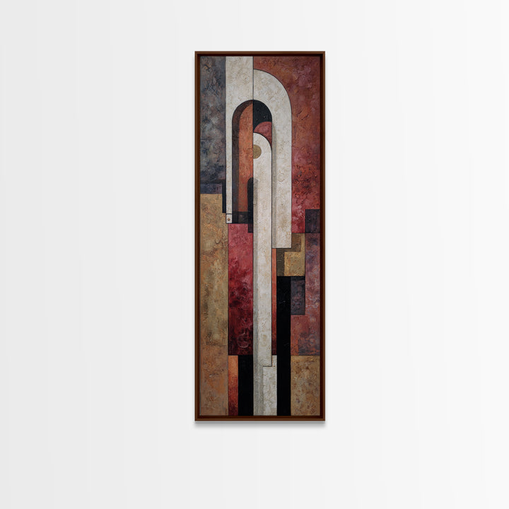 Architectural Arch Composition Canvas Print, Modern Art, Artwork, Living Room Decor, Fine Art, Modern 381, Set of Prints, MOD-1x3-81