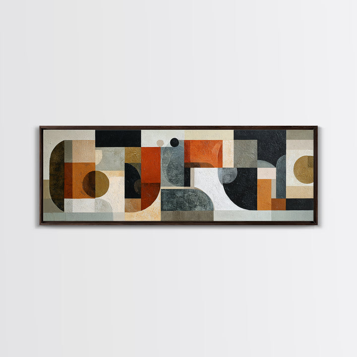 Bold Abstract Composition Canvas Print, Modern Art, Living Room Wall Art, Living Room Decor, Abstract Art, Modern, Boho Decor, MOD-3x1-41