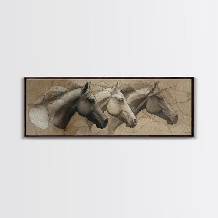 Ivory White Plaster Texture Composition Framed Canvas Print, Monochrome Art, Bird Art, Living Room Decor, Fine Art, Mono, MON-3x1-69