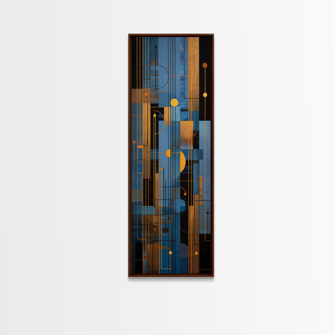 Album Cover Abstract Grid Canvas Print, Music Studio Art, Music Lover, Studio Decor, Abstract Art, Rhythm, Minimalist Decor, MSA-1x3-78