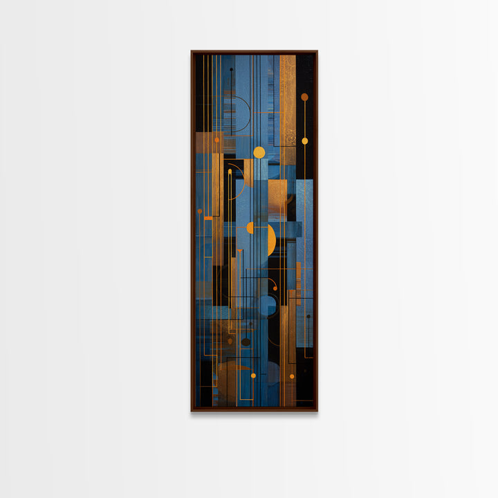 Album Cover Abstract Grid Canvas Print, Music Studio Art, Music Lover, Studio Decor, Abstract Art, Rhythm, Minimalist Decor, MSA-1x3-78