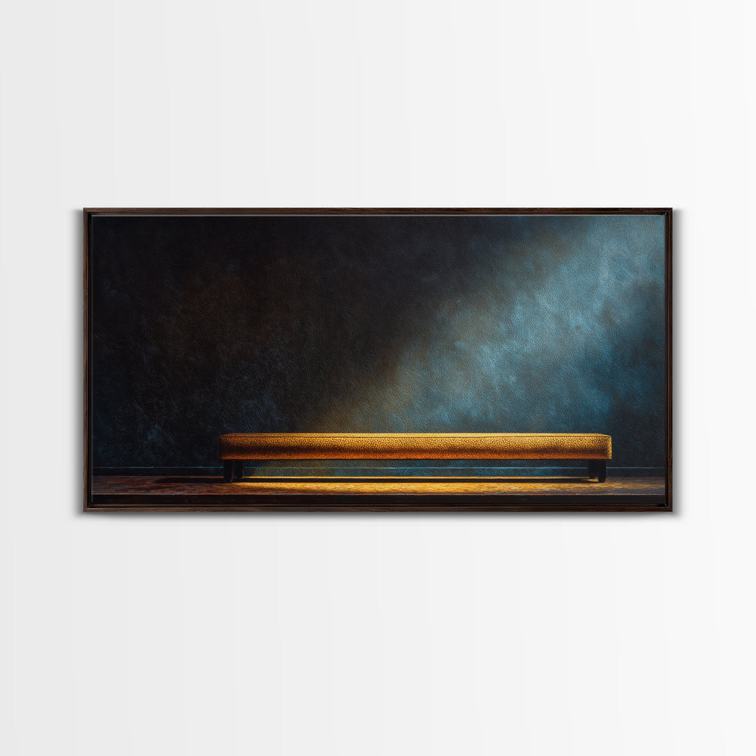 Soundproof Foam Pattern Transformed into Art Canvas Print, Music Studio Art, Minimalist Decor, Studio Decor, Rhythm, MSA-2x1-15